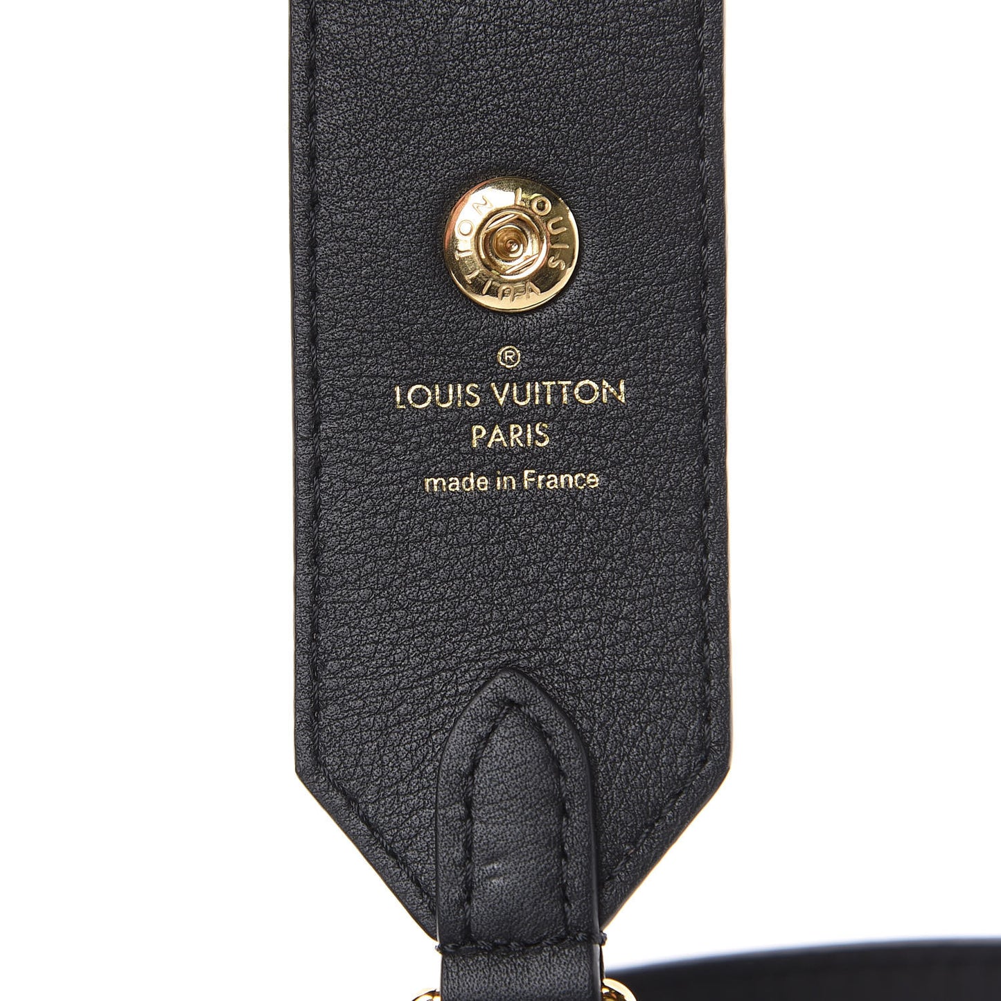 Monogram Adjustable Bandouliere Shoulder Strap Black