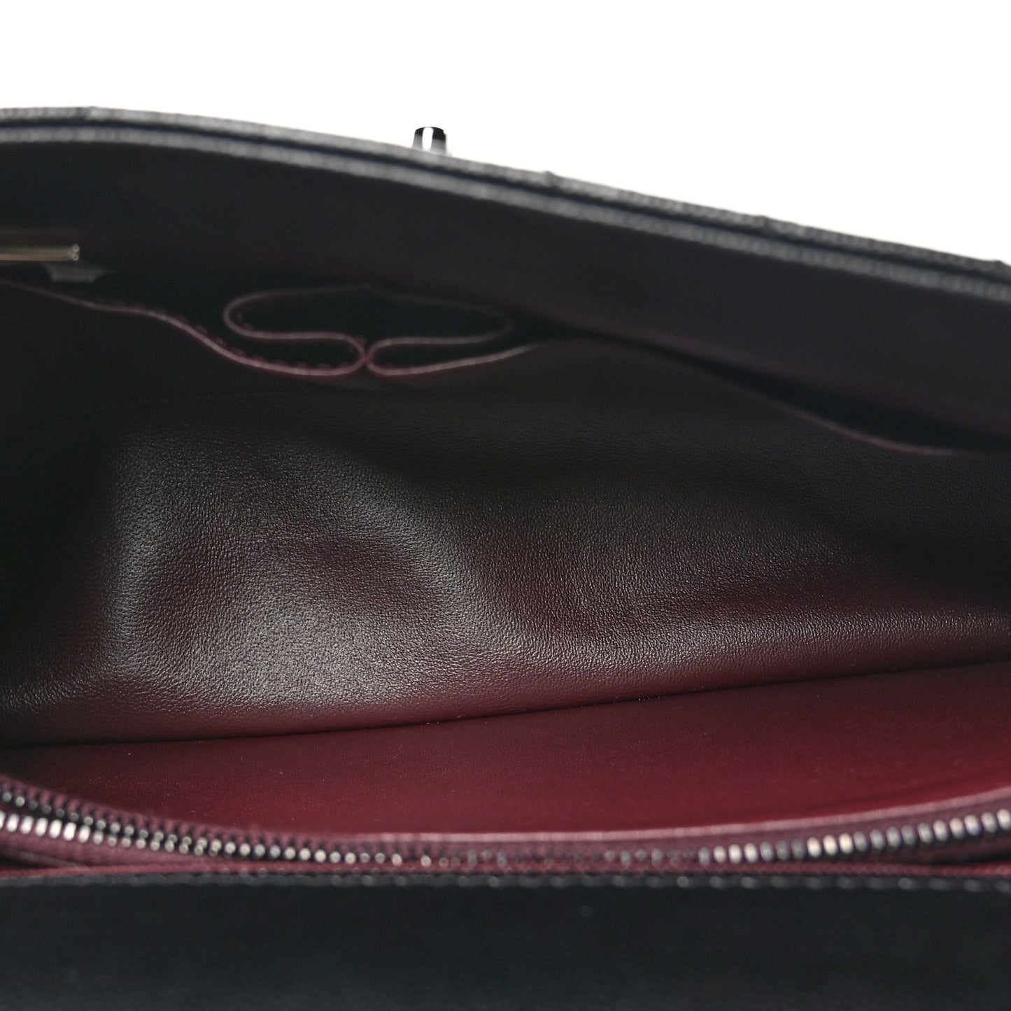 Caviar Chevron Quilted Small Coco Handle Flap So Black