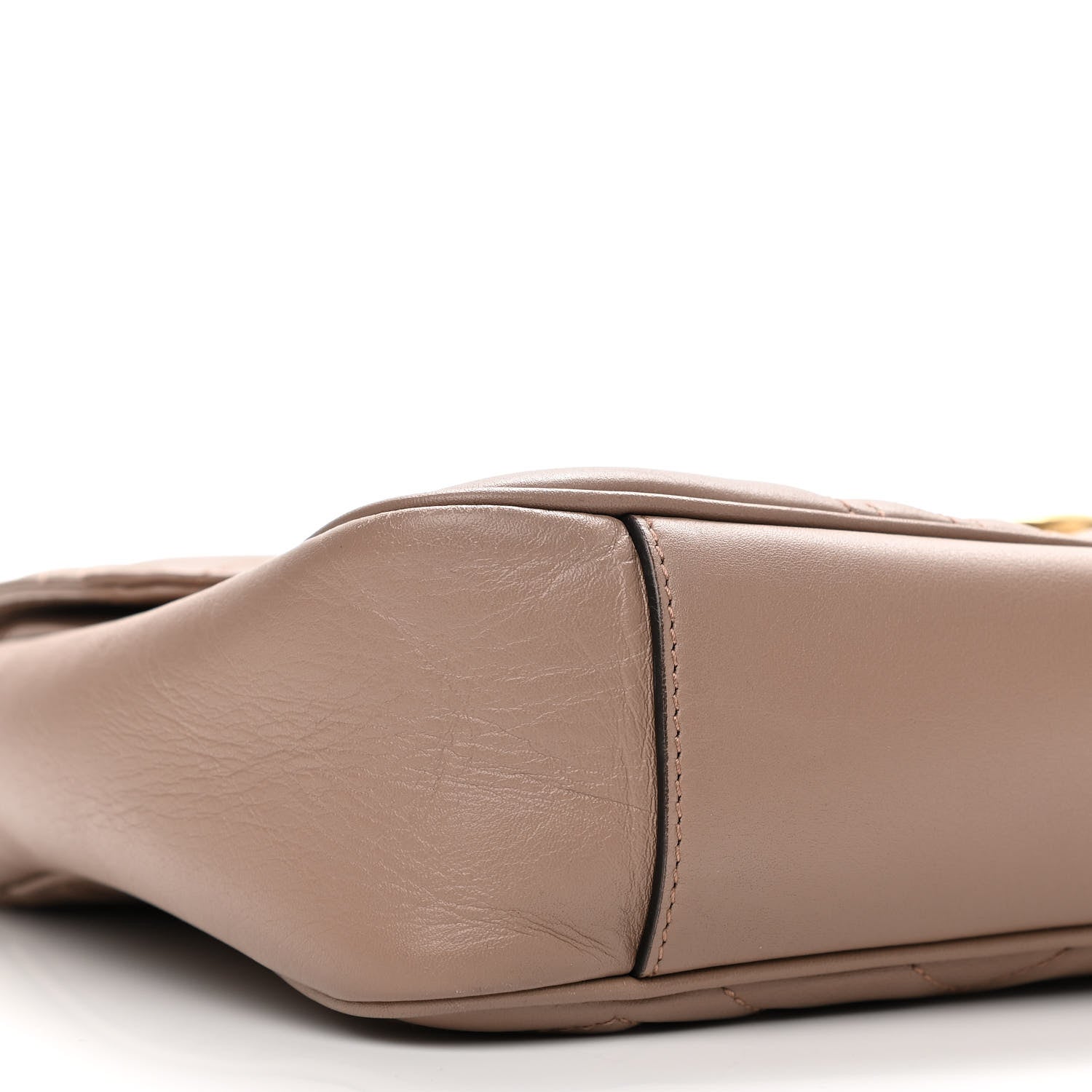 Gucci Calfskin Matelasse Medium GG Marmont Shoulder Bag Porcelain Rose 9 of 11