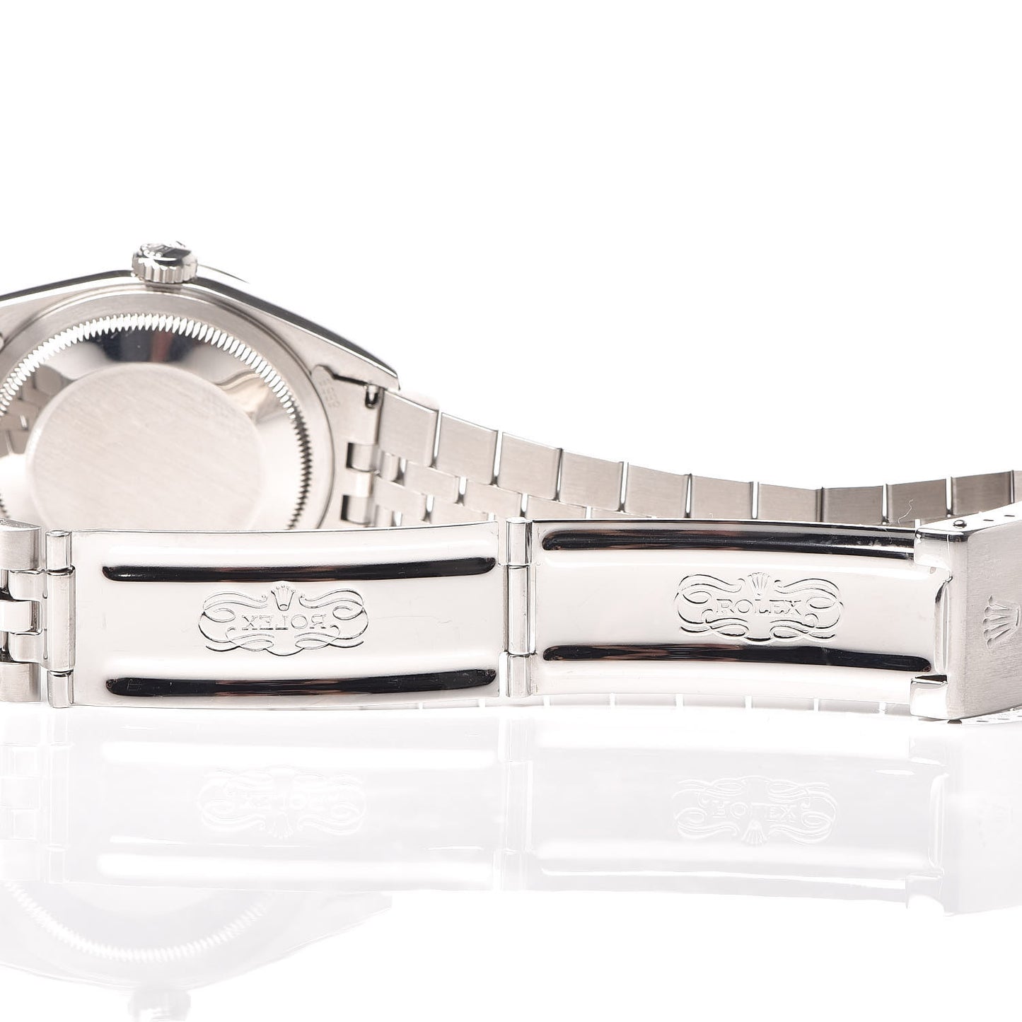 Stainless Steel 18K White Gold 36mm Oyster Perpetual Datejust Watch White Jubilee 16234