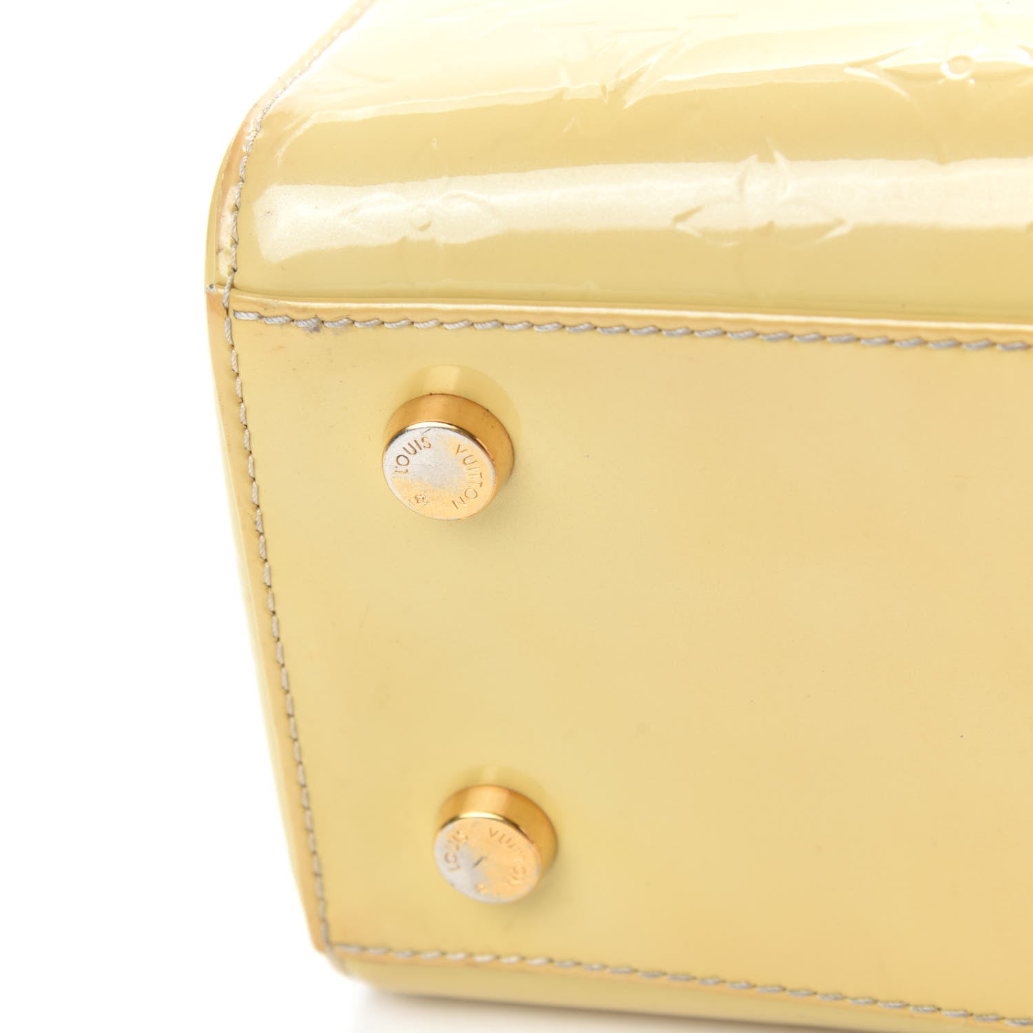 Louis Vuitton Vernis Brea MM Blanc Corail 8 of 17