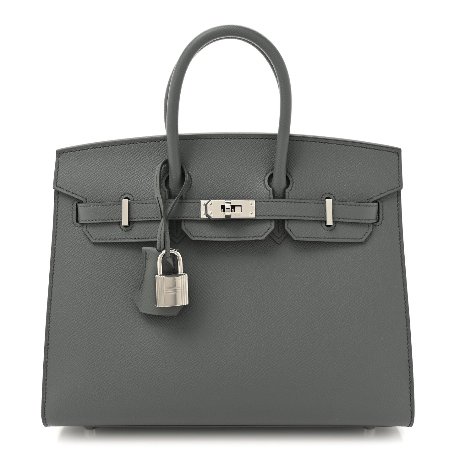 Epsom Birkin Sellier 25 Vert Amande