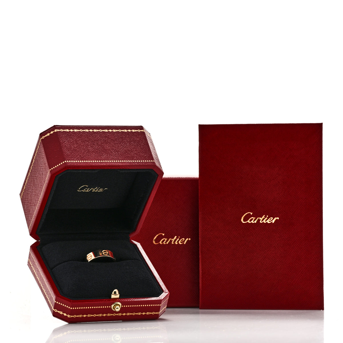 Cartier 18K Yellow Gold 5.5mm LOVE Ring 57 8 5 of 5
