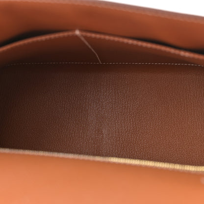 Hermes Epsom Kelly Sellier 28 Gold 5 of 11