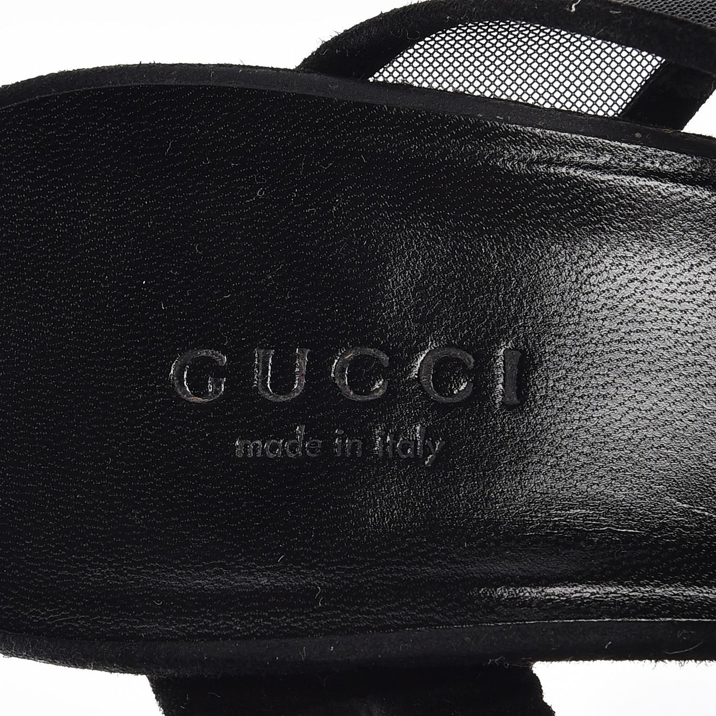Kid Scamosciato Mesh Bette Sandals 38 Black