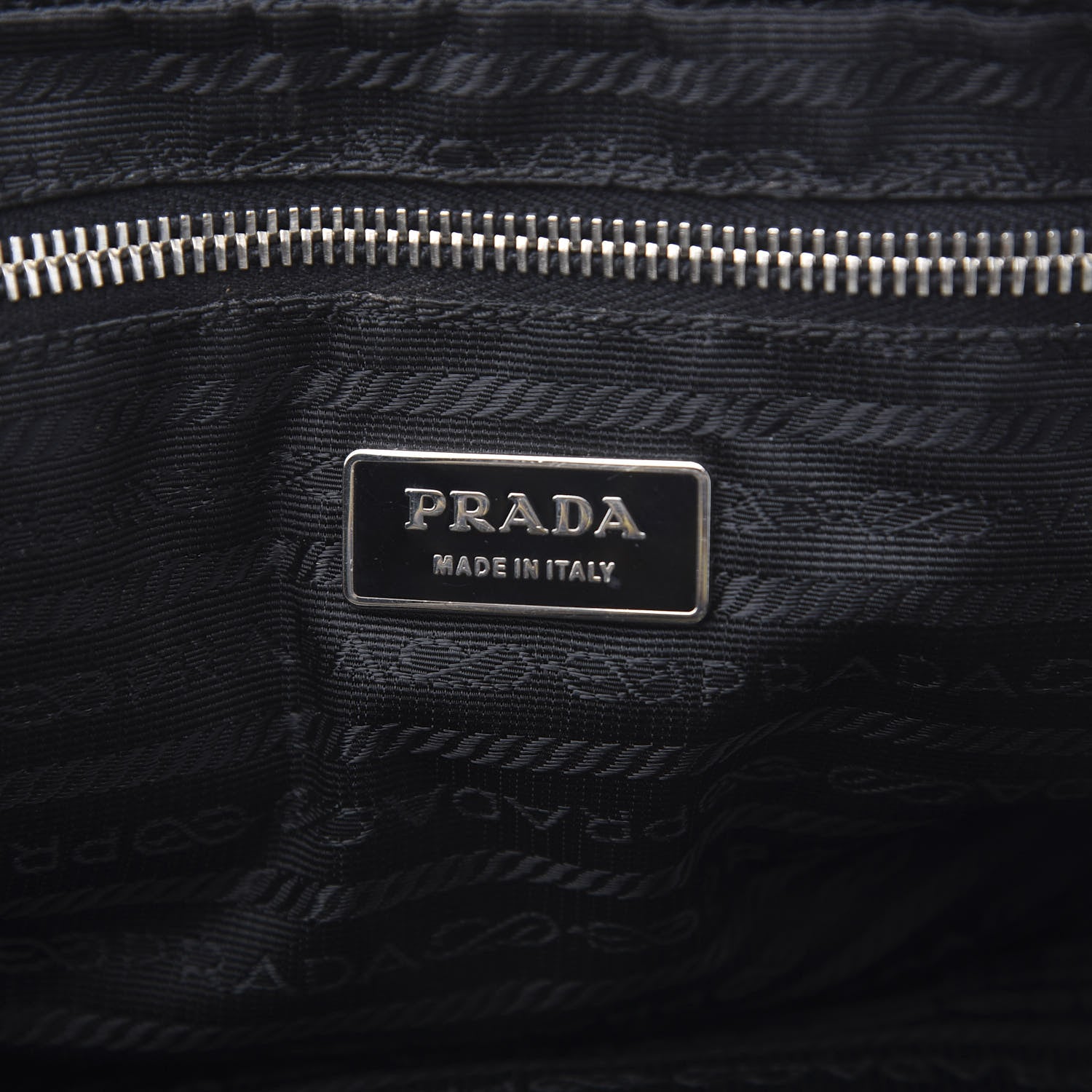 Prada Saffiano Lux Bowler Black 6 of 11