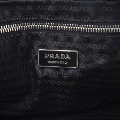 Prada Saffiano Lux Bowler Black 6 of 11
