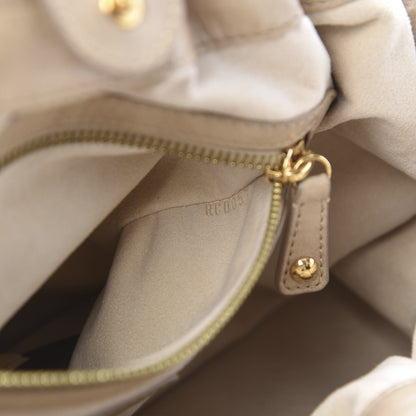 Louis Vuitton Lambskin Olympe Stratus PM Ecru 7 of 12