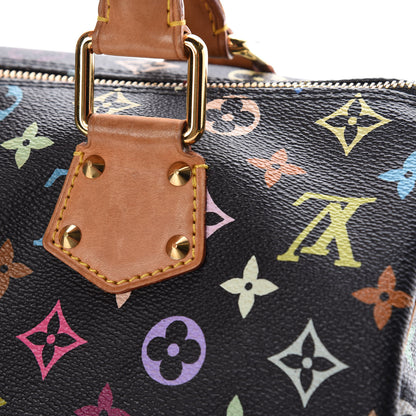 Louis Vuitton Monogram Multicolor Speedy 30 Black 22 of 23