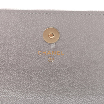 Chanel Caviar Quilted Mini Business Affinity Flap Grey 5 of 11