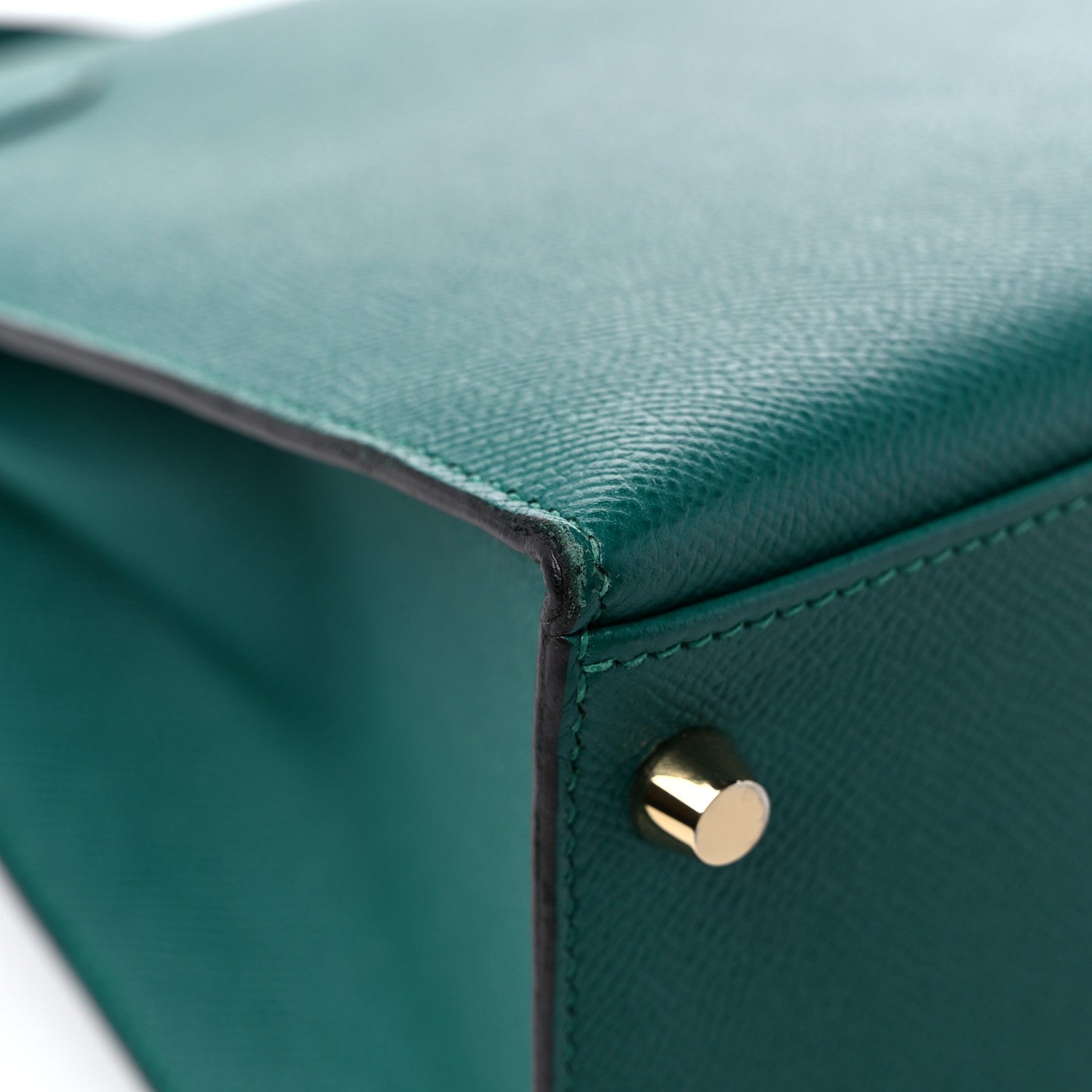 Hermes Epsom Kelly Sellier 32 Malachite 10 of 13