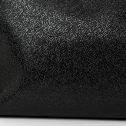 Chanel Caviar XL Weekender Bag Black 12 of 17