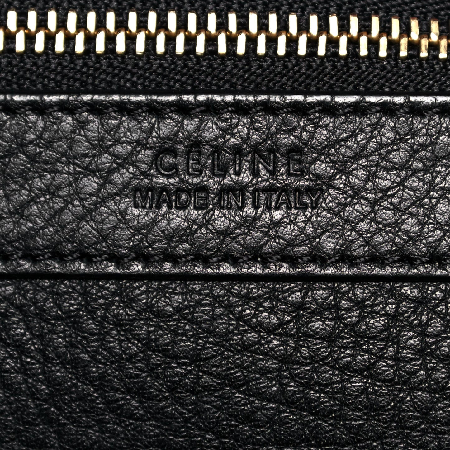 Soft Grained Calfskin Small Belt Cabas Phantom Black