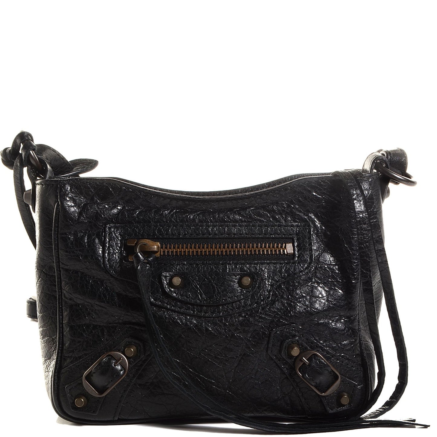 Agneau Classic Hardware Date Black