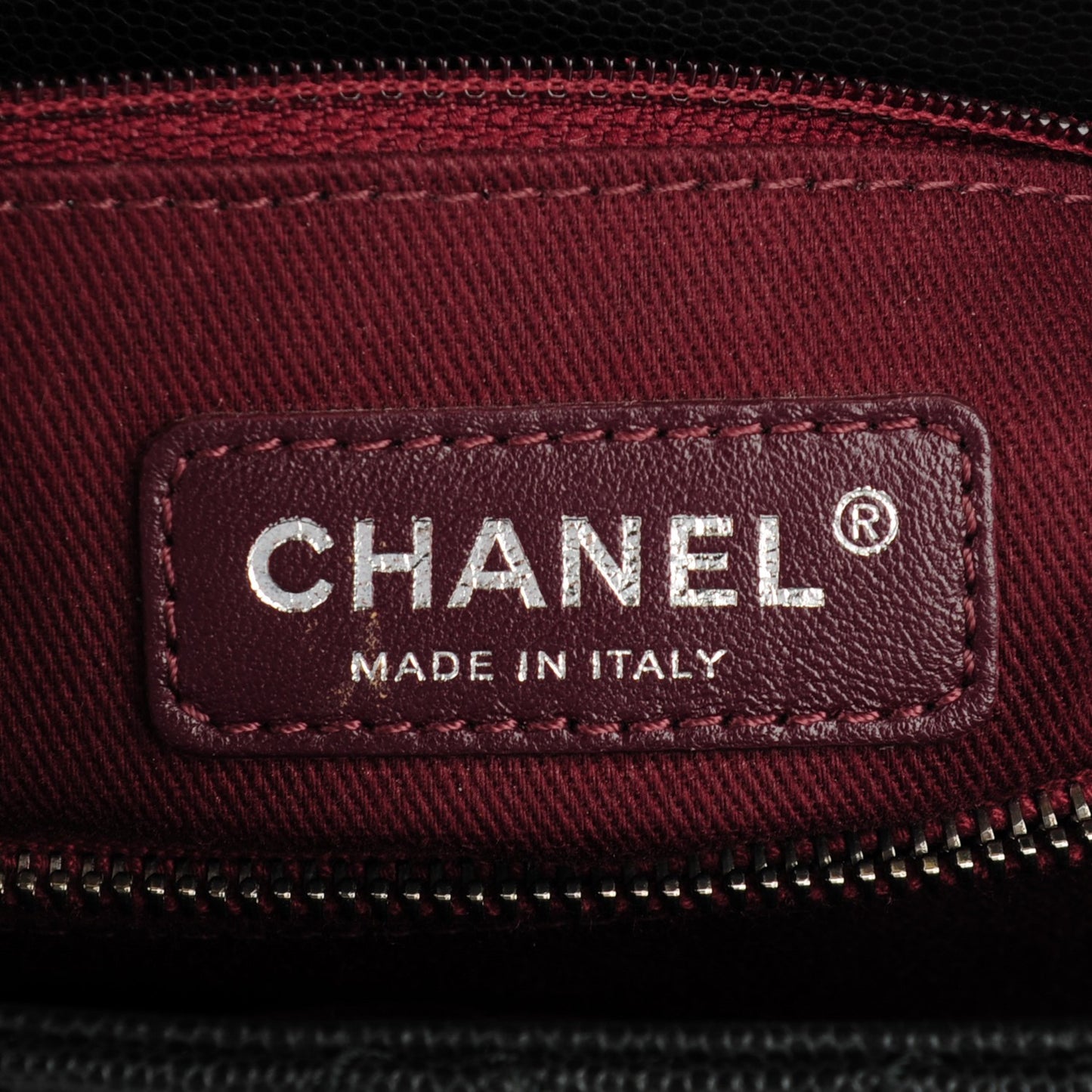 Caviar Quilted Medium Coco Handle Flap Black