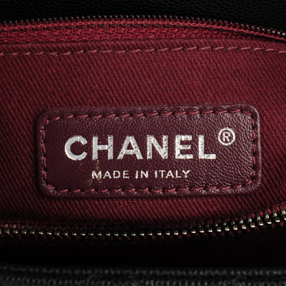 Chanel Caviar Quilted Medium Coco Handle Flap Black 6 of 8