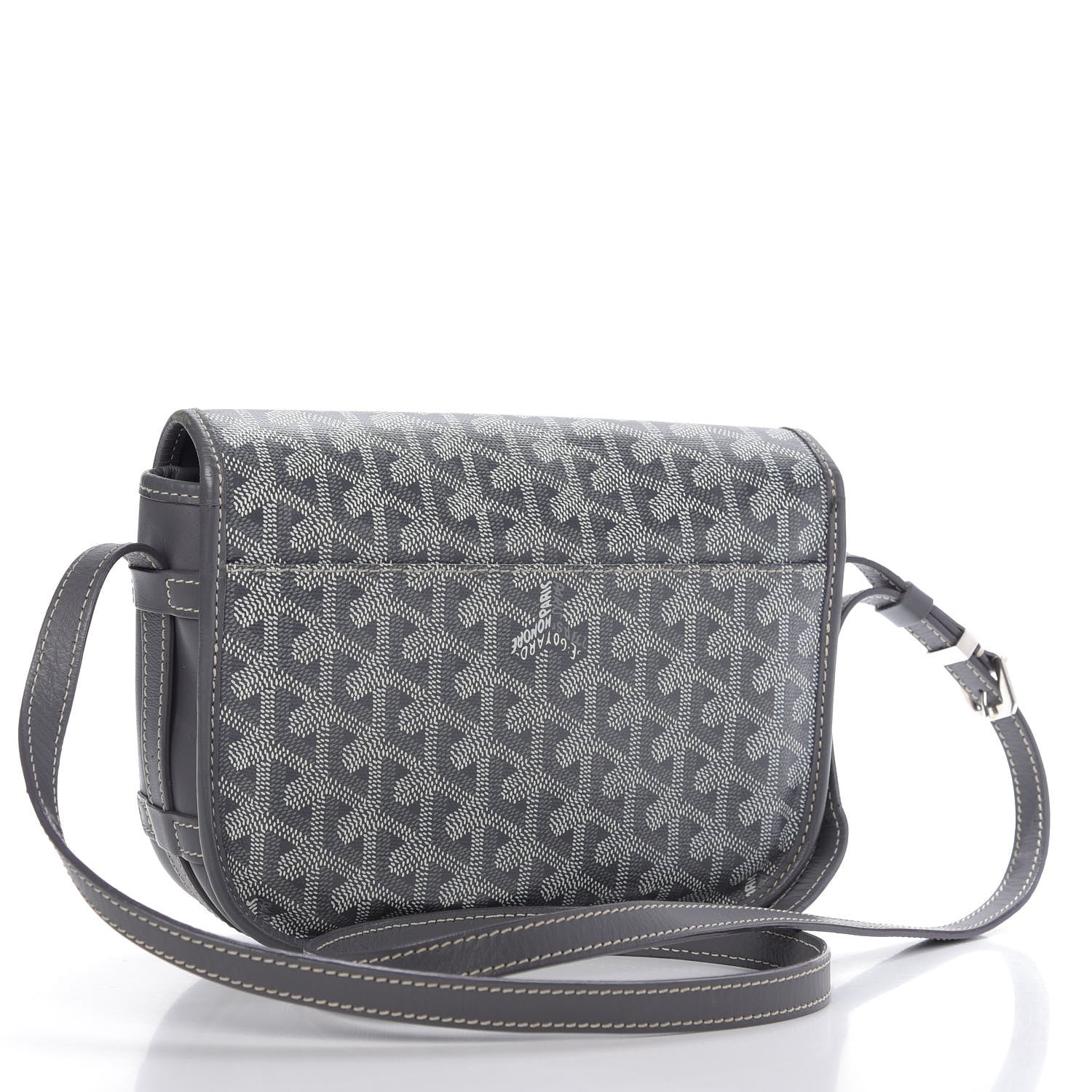 Goyard Goyardine Belvedere PM Messenger Bag Grey 3 of 13