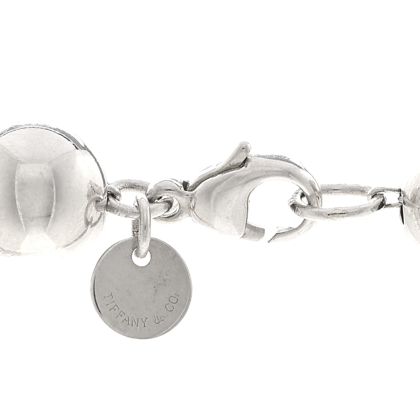 Sterling Silver 10mm Hardwear Ball Necklace
