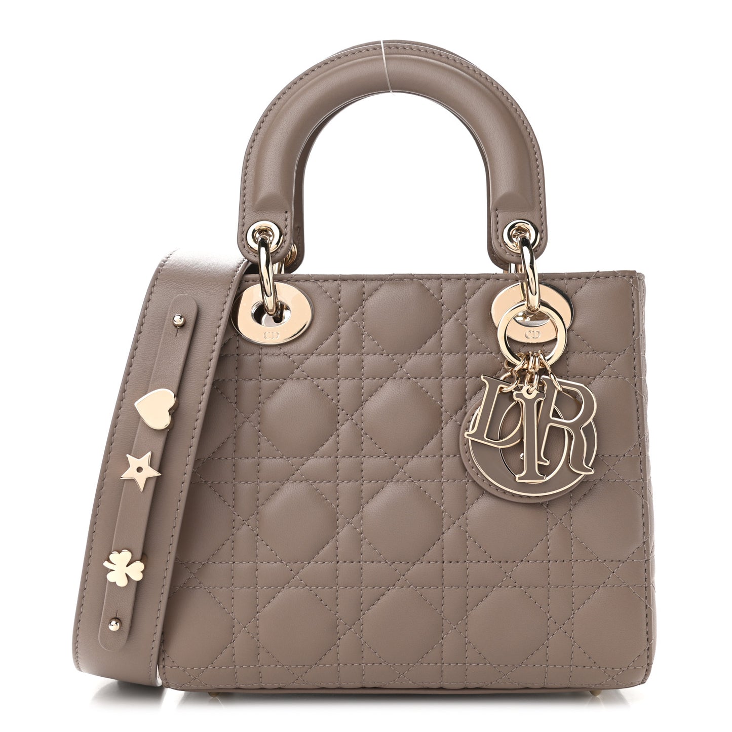 Calfskin Cannage Small My ABCDior Lady Dior Beige