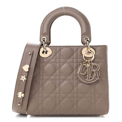 Christian Dior Calfskin Cannage Small My ABCDior Lady Dior Beige 1 of 11