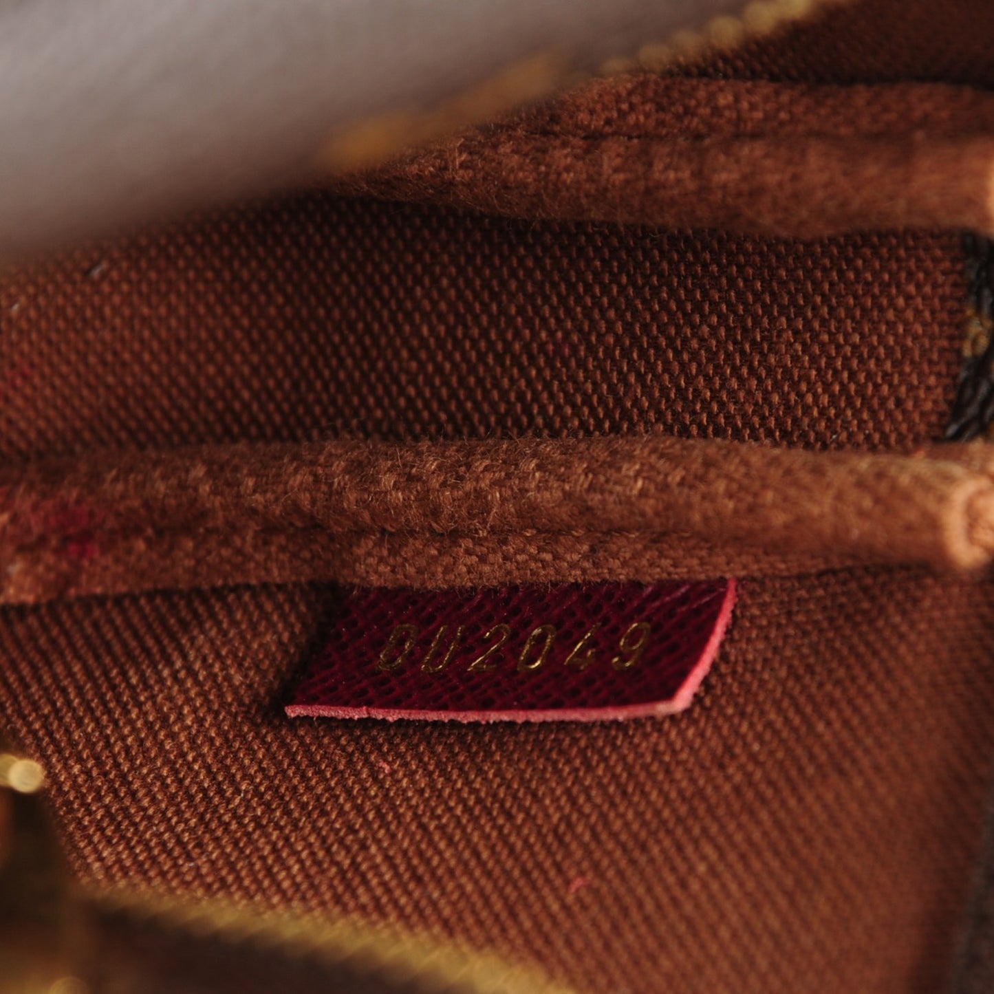 Monogram Stamp Mini Pochette Accessories