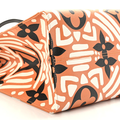 Louis Vuitton Monogram Giant Crafty Onthego GM Creme Caramel 7 of 8