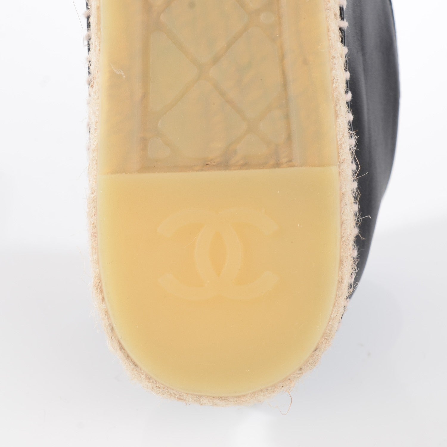 Chanel Lambskin CC Espadrilles 40 Black 11 of 11
