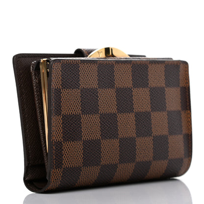 Louis Vuitton Damier Ebene French Purse Wallet 3 of 8