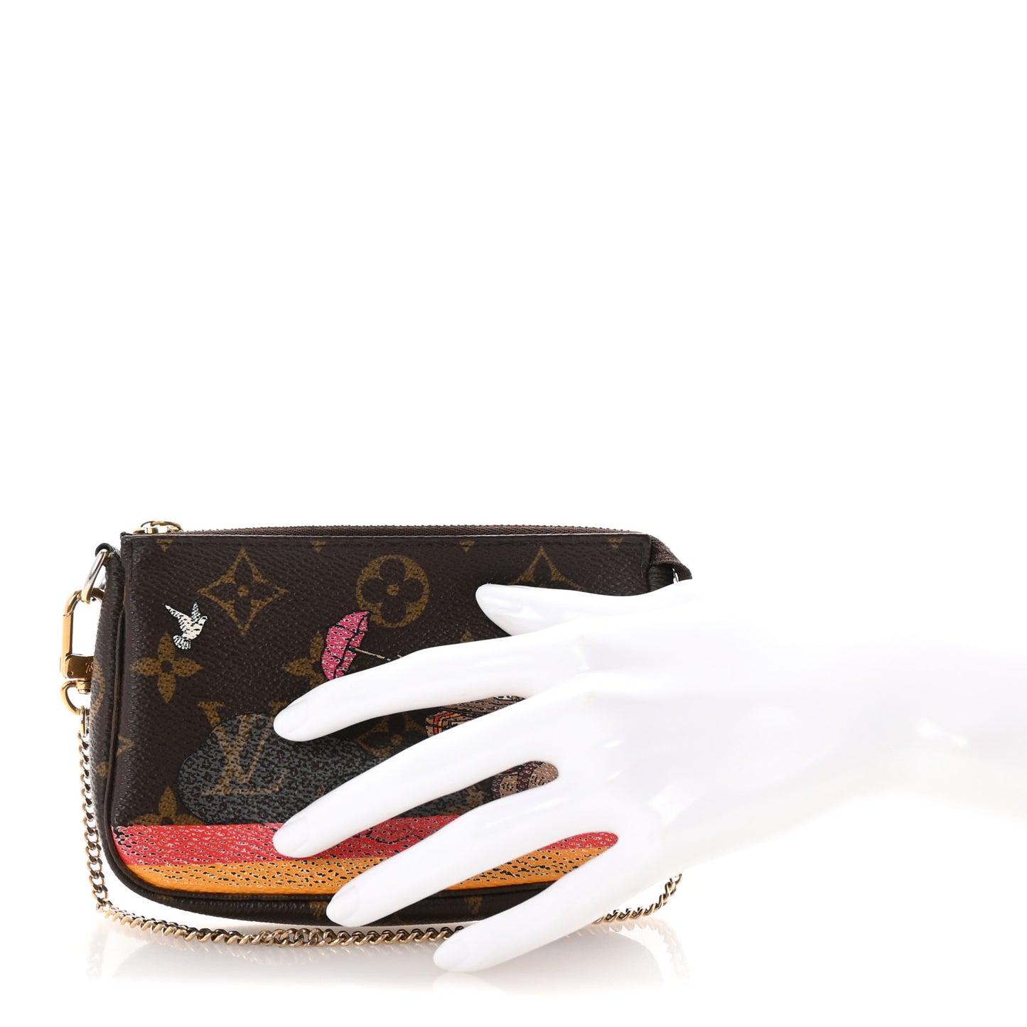 Monogram 2015 Christmas Animation Mini Pochette Accessories
