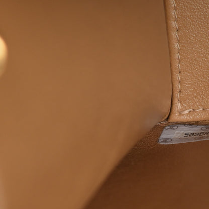 Chanel Caviar Stitched Jumbo Single Flap Beige 8 of 8