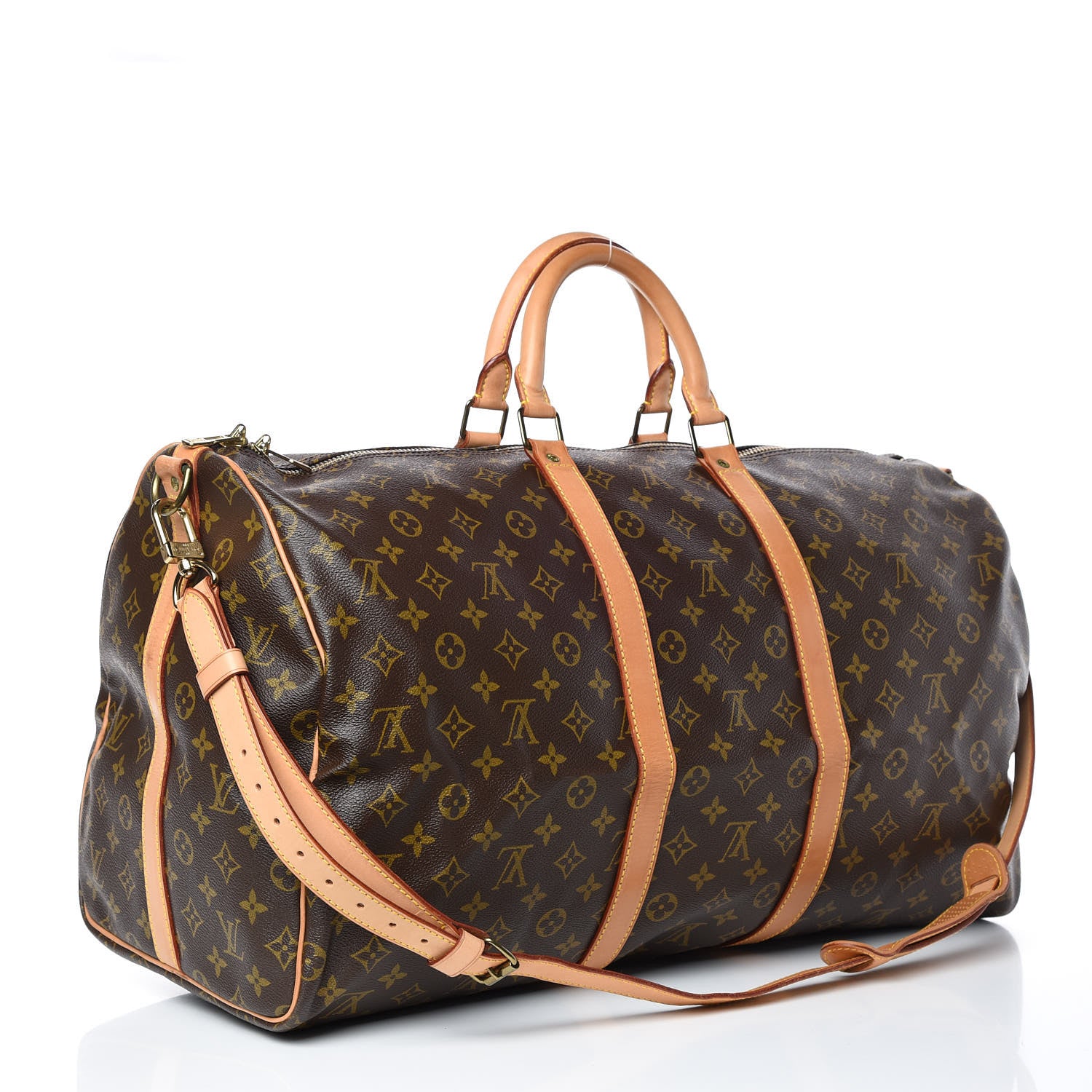 Louis Vuitton Monogram Keepall Bandouliere 55 3 of 16