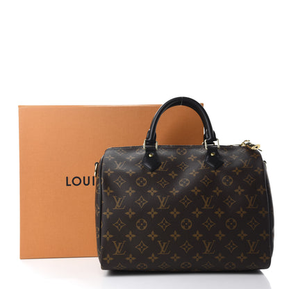 Louis Vuitton Monogram My World Tour Speedy Bandouliere 30 Black 11 of 11