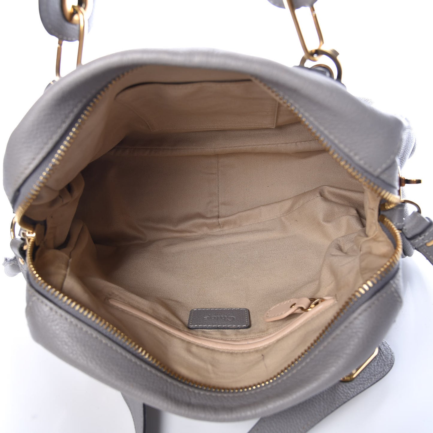 Calfskin Medium Paraty Cashmere Grey