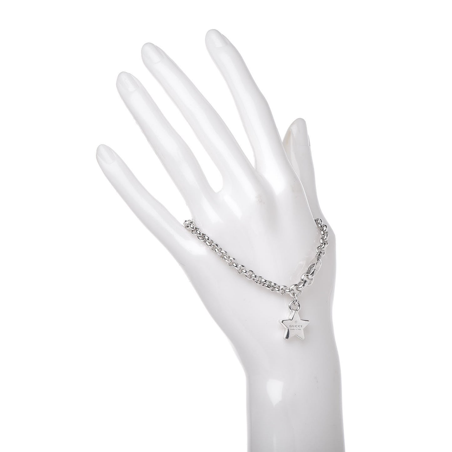 Sterling Silver Star Charm Bracelet