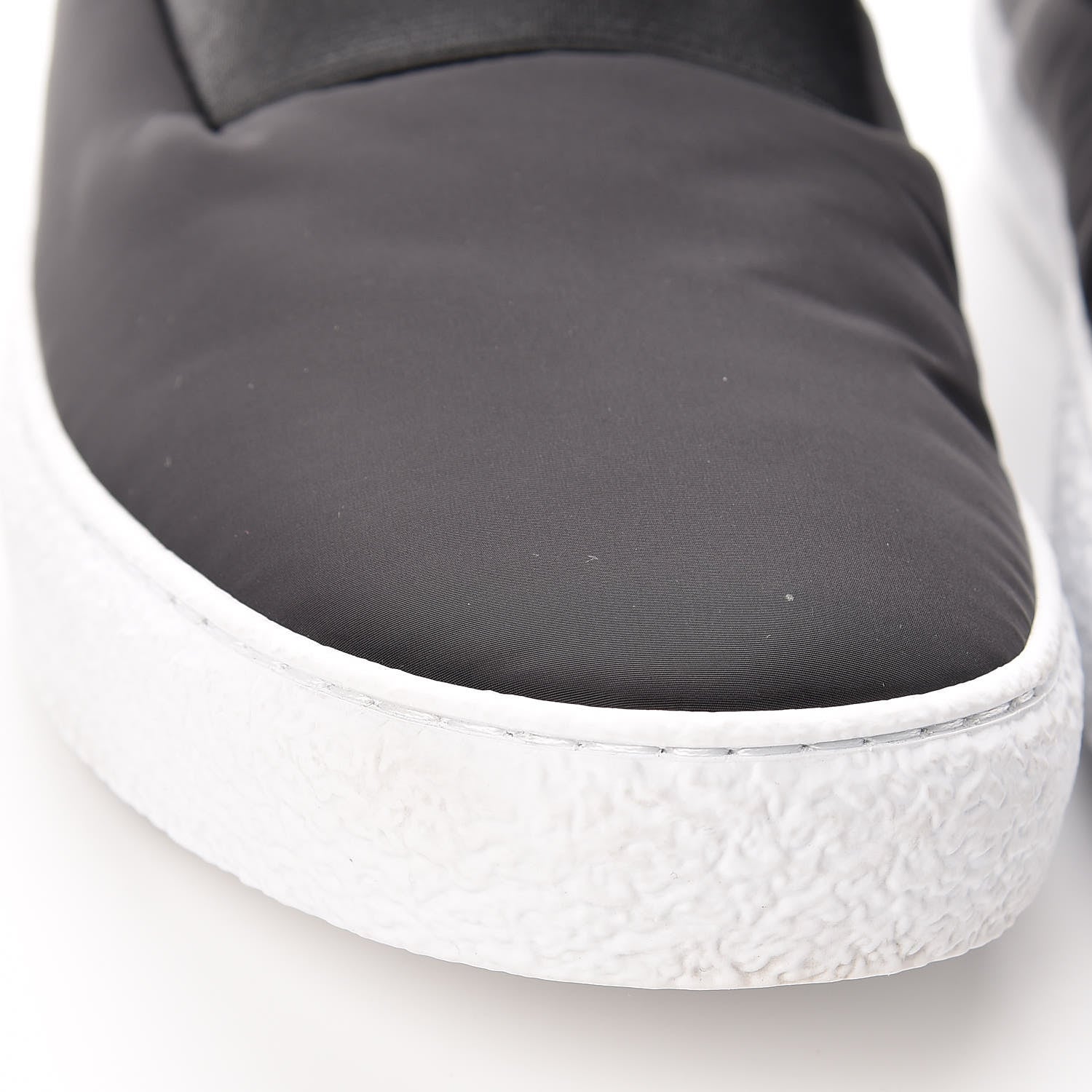 Chanel Nylon Mens High Top Sneakers 45 Black 8 of 11