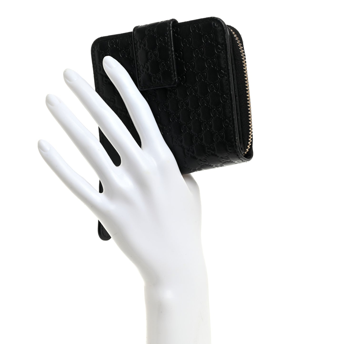 Microguccissima Compact Wallet Black