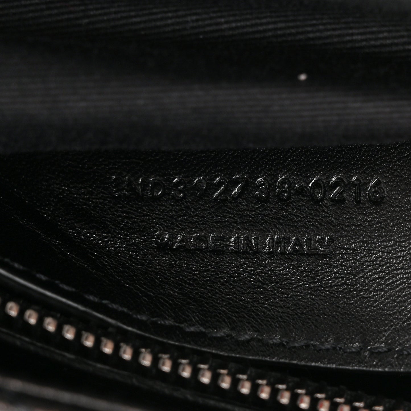 Sheepskin Matelasse Chevron Monogram Large College Satchel Black