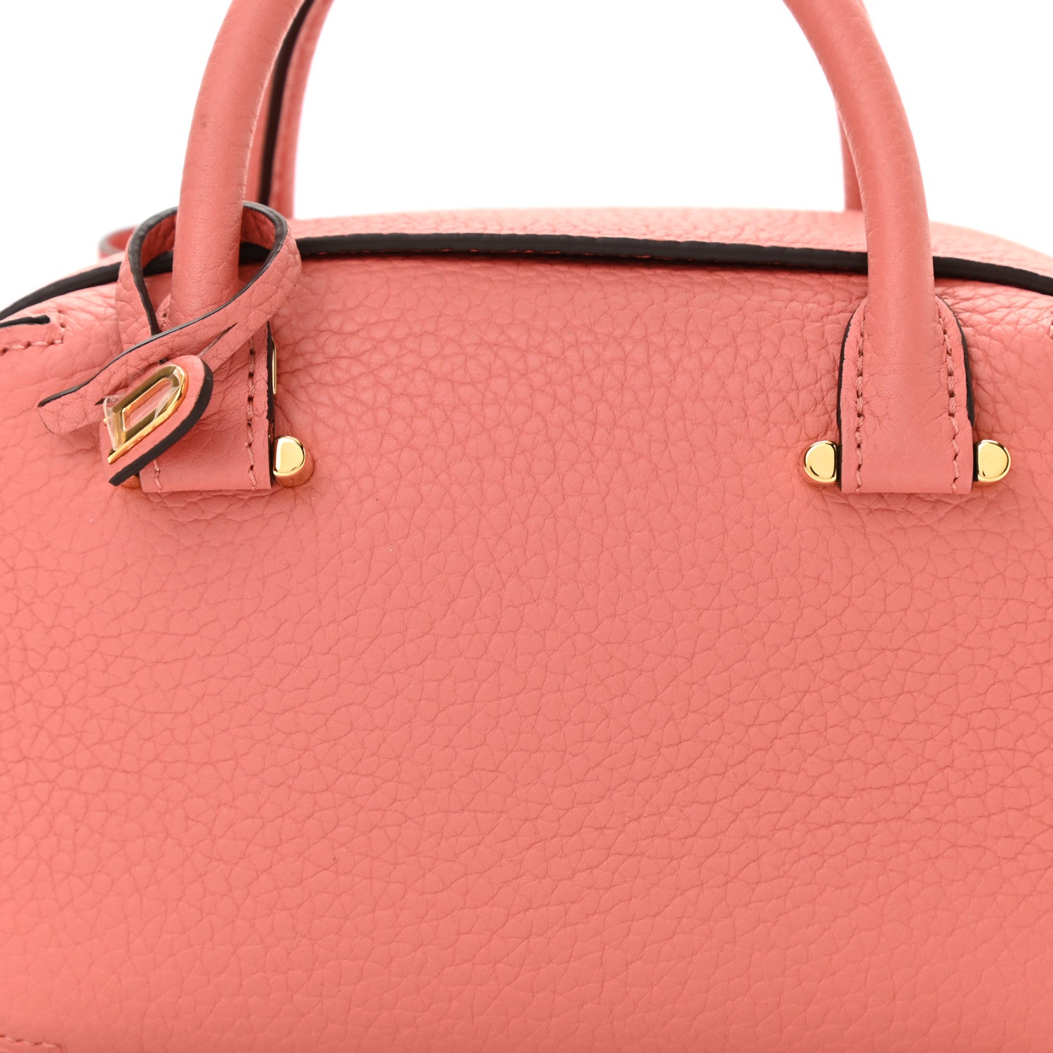Delvaux Taurillon Soft Nano Cool Box Satchel Hibiscus 7 of 9