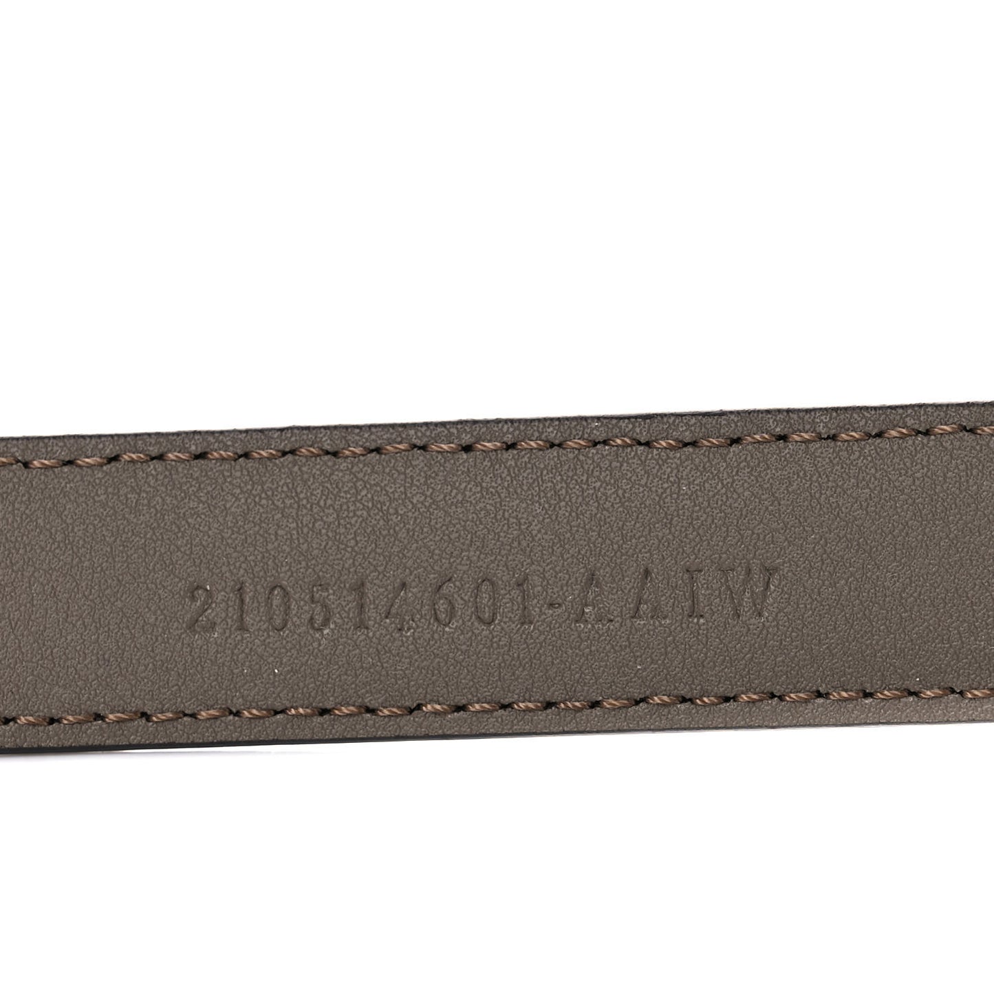 Vitello King FF 2CM Belt 85 34 Grey