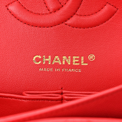 Chanel Caviar Quilted Medium Double Flap Red 6 of 10