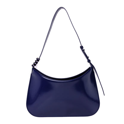 Bottega Veneta Patent Small Metal Loops Shoulder Bag Unicorn 1 of 10