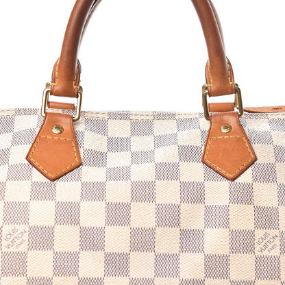 Louis Vuitton Damier Azur Speedy 35 18 of 18