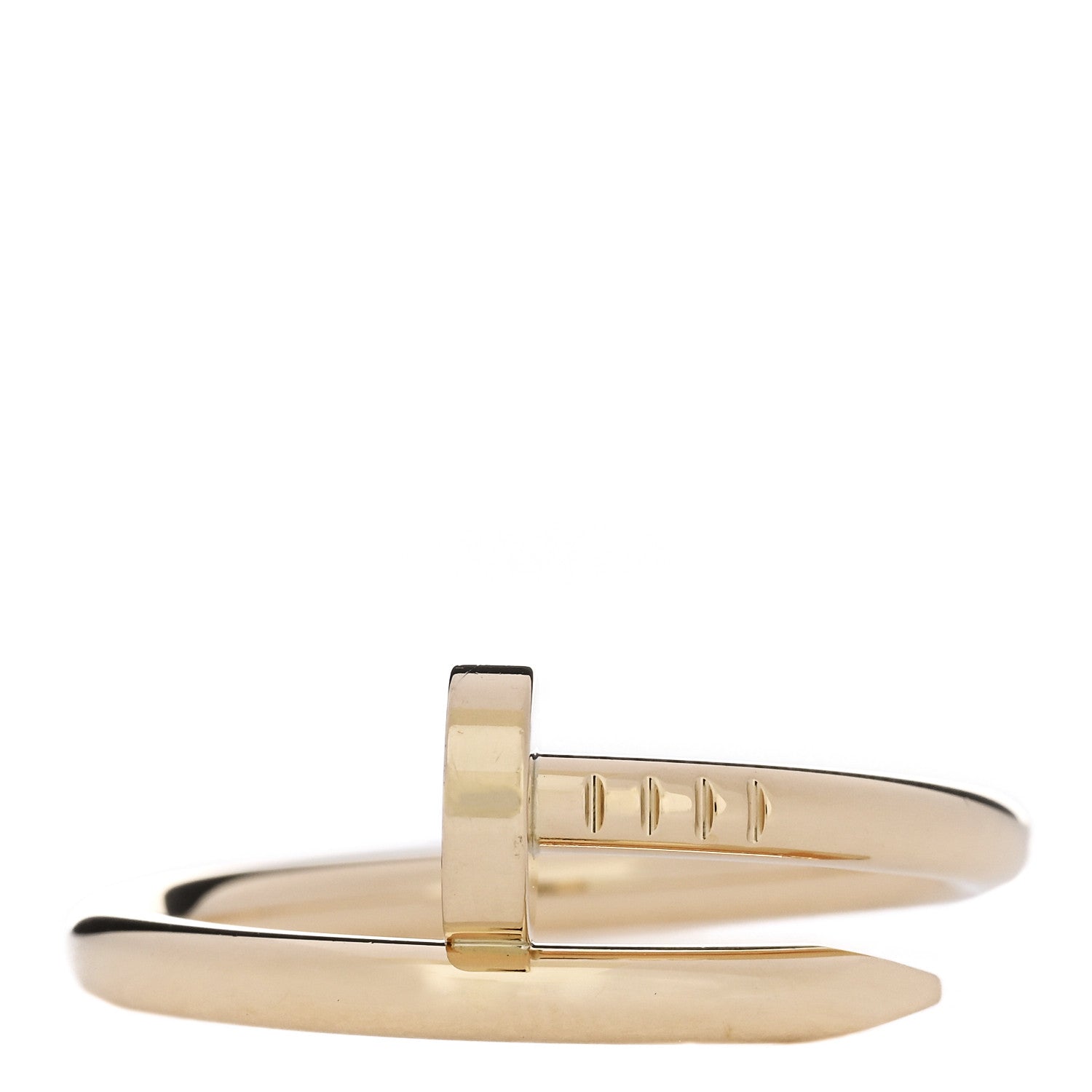 Cartier 18K Yellow Gold Juste Un Clou Ring 65 11 1 of 6