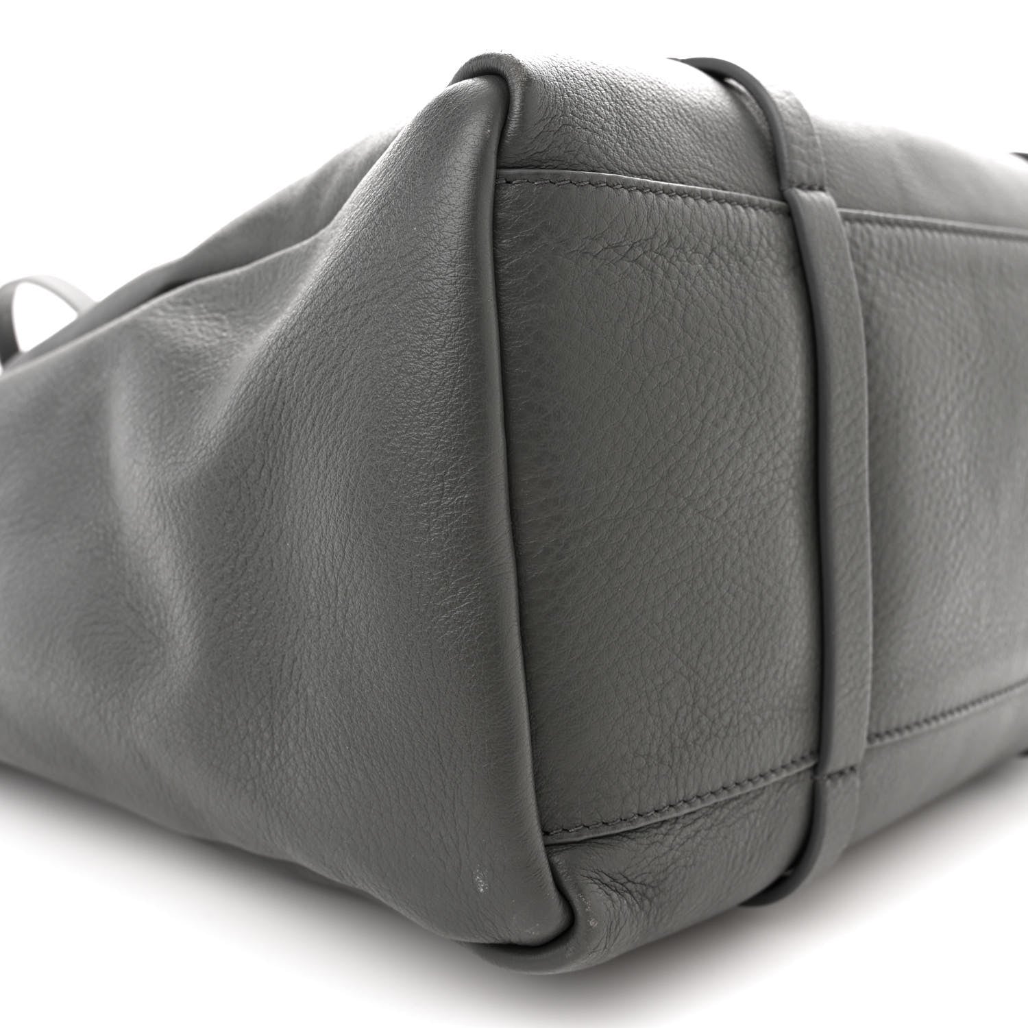 Balenciaga Veau Baltimore Double Sided Small Everyday Tote Gris Fossile Black 10 of 18