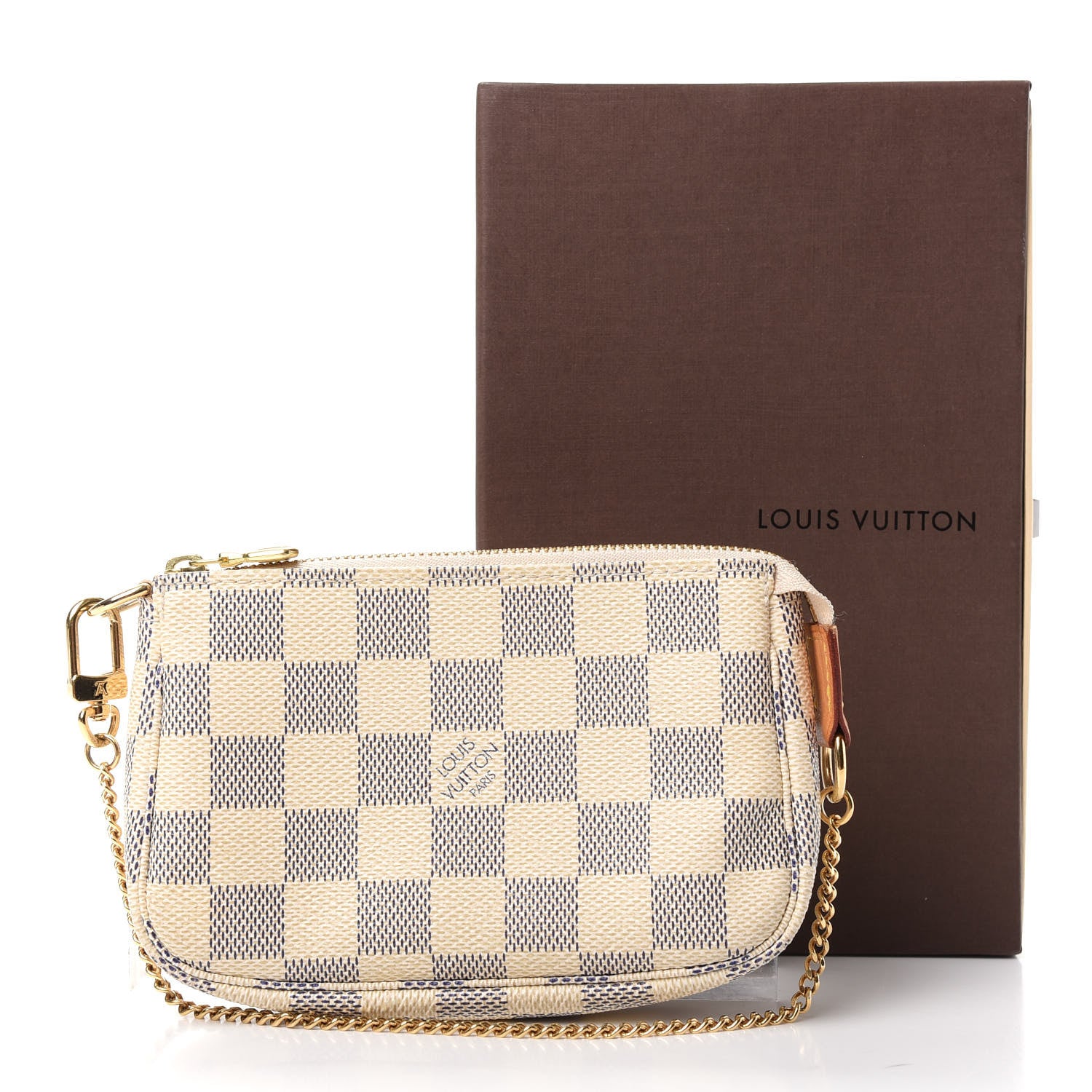 Louis Vuitton Damier Azur Mini Pochette Accessories 8 of 8