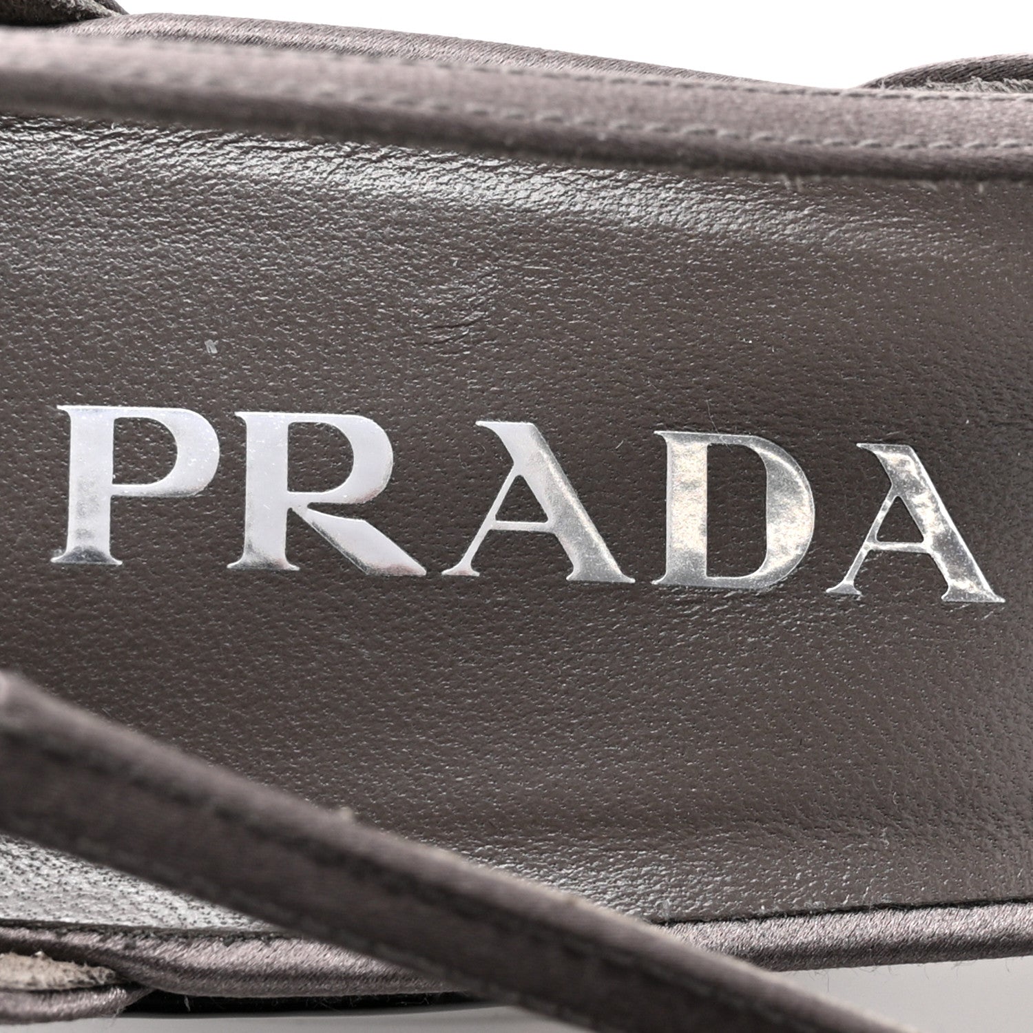 Prada Satin Cutout 55mm Pumps 38 Ardesia 7 of 10