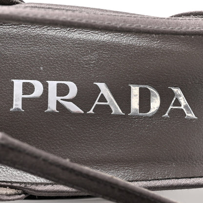 Prada Satin Cutout 55mm Pumps 38 Ardesia 7 of 10