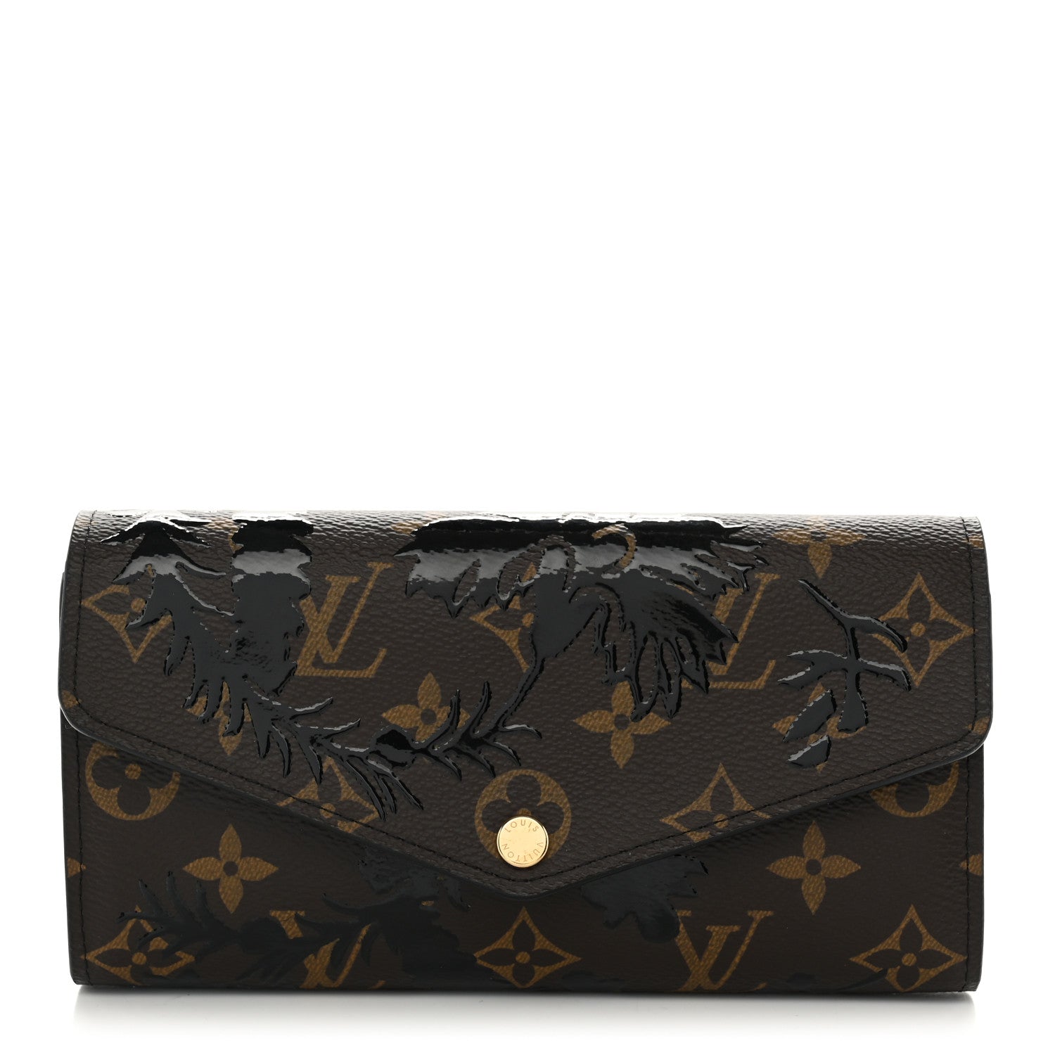 Louis Vuitton Monogram Blossom Sarah Wallet 1 of 8