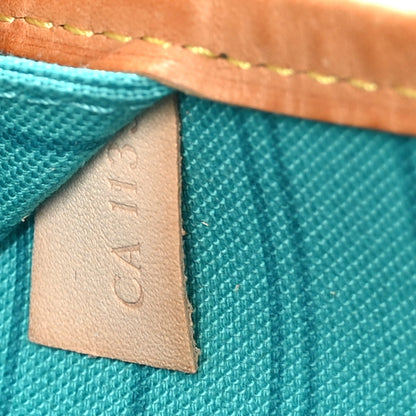 Louis Vuitton Monogram V Neverfull MM Turquoise 8 of 10