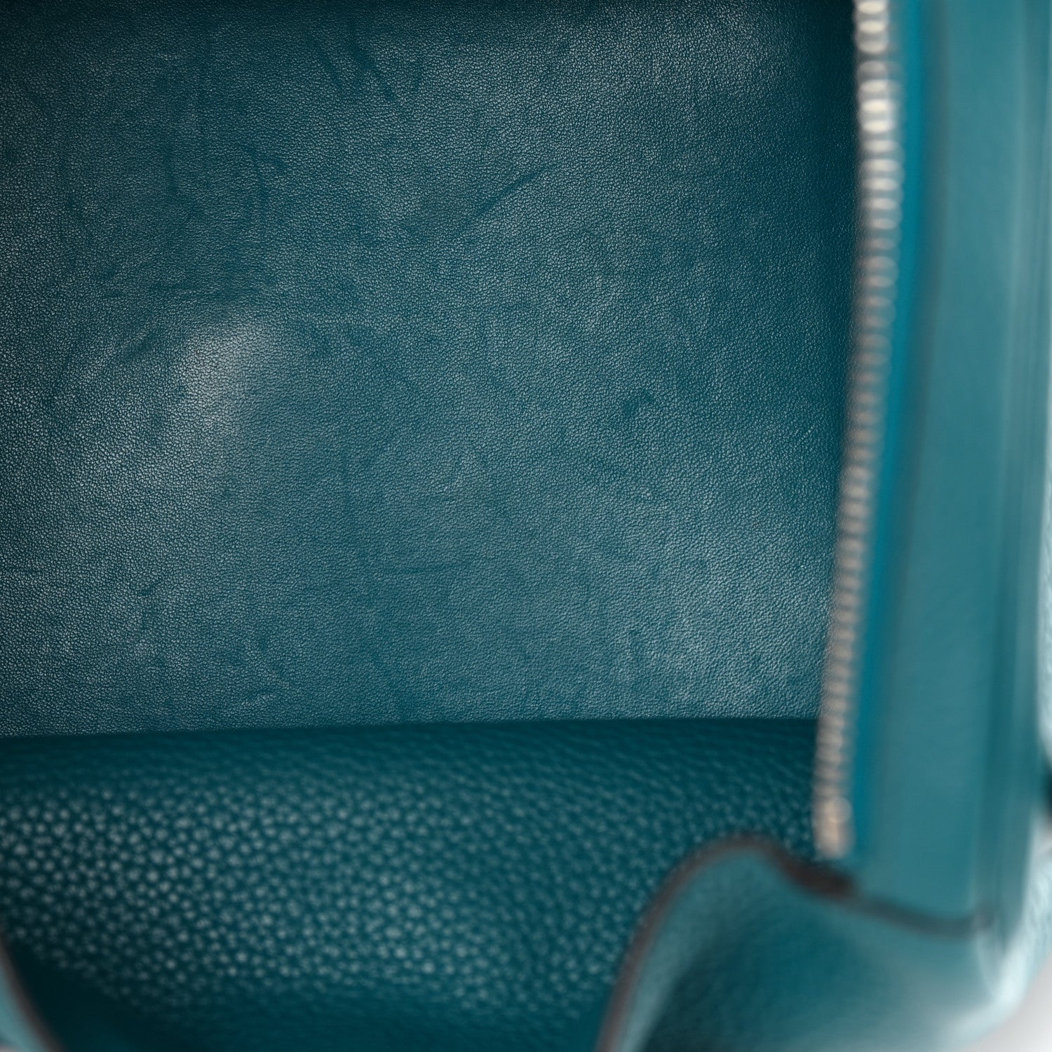 Hermes Taurillon Clemence Lindy 30 Bleu Paon 12 of 19